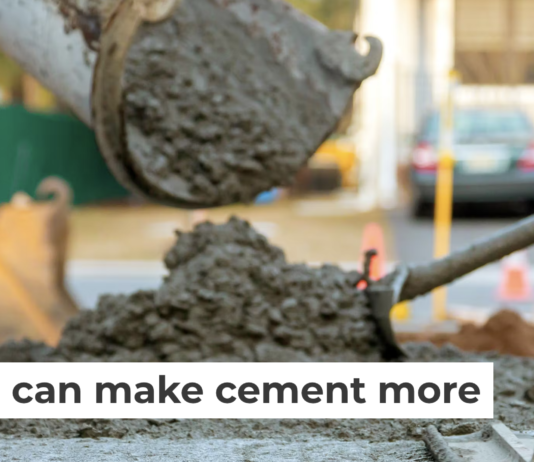 Portland cement, widely used for concrete, is responsible for about 8% of global greenhouse gas emissions. Photovs/iStock/Getty Images Plus